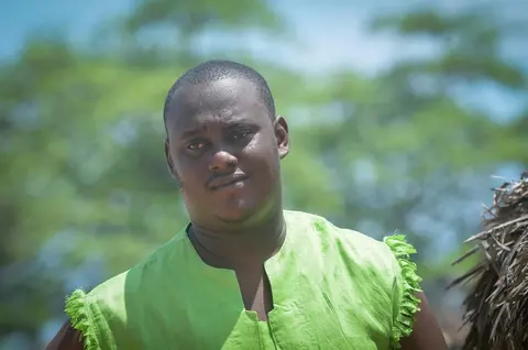 africa, african man, young, black, adult, traditional, religion