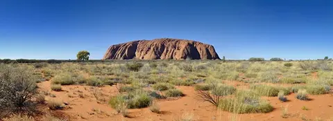 노던 테리토리의 울루루(에어즈 록) 전경