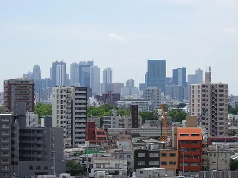 도쿄 스카이라인 — 도시마구에서 바라본 도쿄 야경