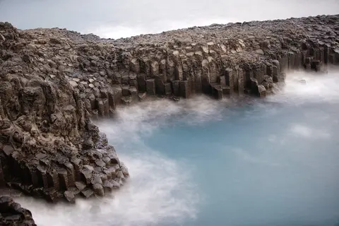 제주도 주상절리, 화산섬, 현무암, 해안